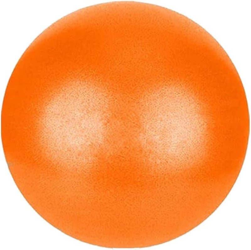 MOMPLUS 9 Inch Exercise Pilates Mini Yoga Balls Barre for Home Stability Squishy Training Physical Therapy Improves Balance with Inflatable Straw - Image 1
